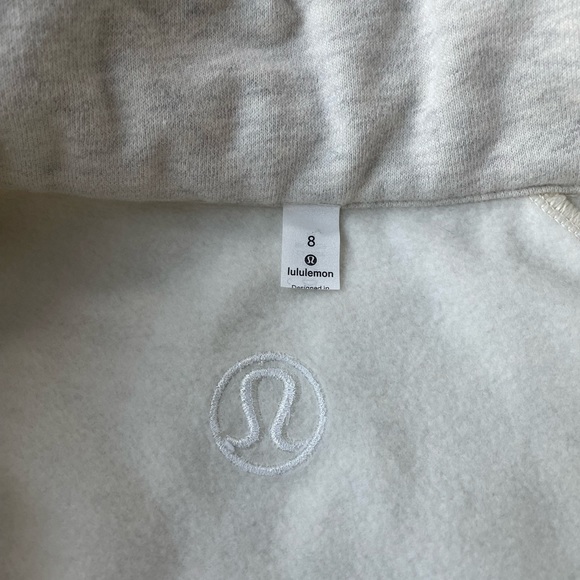 Lululemon Radiant Jacket Cream Size 8 - Picture 4 of 9